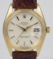 Rolex Oyster Perpetual Date 18K 18ct 1503