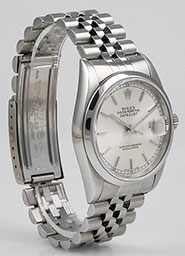 Rolex Oyster Perpetual DateJust 16200 - Silver Dial