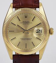 Rolex Oyster Perpetual Date 18K 18ct 1503