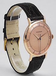 18K 18ct Jaeger LeCoultre Pink Gold - Original Pink Dial