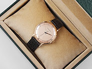 18K 18ct Jaeger LeCoultre Pink Gold - Original Pink Dial