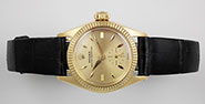 Ladies Rolex Oyster Perpetual 18ct 18K Gold 6518