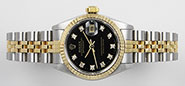 Ladies Rolex Oyster Perpetual DateJust 69173 - Diamond Dial