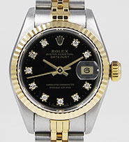 Ladies Rolex Oyster Perpetual DateJust 69173 - Diamond Dial