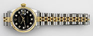 Ladies Rolex Oyster Perpetual DateJust 69173 - Diamond Dial