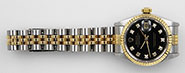 Ladies Rolex Oyster Perpetual DateJust 69173 - Diamond Dial