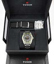 Gents Tudor Black Bay Harrods Edition Green 79230G