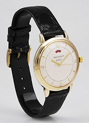 9ct 9K Jaeger LeCoultre Automatic PowerMatic Power Reserve - White Dial