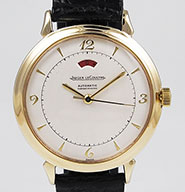 9ct 9K Jaeger LeCoultre Automatic PowerMatic Power Reserve - White Dial