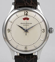 Stianless Steel Jaeger LeCoultre Automatic Power Reserve - White Dial