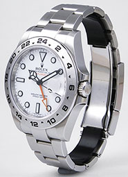 Rolex Oyster Perpetual Explorer II 216570 - White Dial