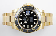 Rolex Oyster Perpetual Submariner 116618LN 18K Black Dial Ceramic Cerachrom