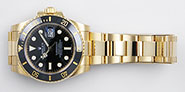 Rolex Oyster Perpetual Submariner 116618LN 18K Black Dial Ceramic Cerachrom