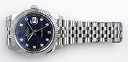 Rolex Oyster Perpetual DateJust 126334 41mm Blue Diamond Dial