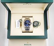 Rolex Oyster Perpetual DateJust 126234 36mm Blue UNWORN