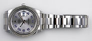 Rolex Oyster Perpetual DateJust II 41mm - 116334 - Factory Rhodium Diamond-Set Dial