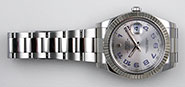 Rolex Oyster Perpetual DateJust II 41mm - 116334 - Factory Rhodium Diamond-Set Dial