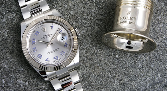 Rolex Oyster Perpetual DateJust II 41mm - 116334 - Factory Rhodium Diamond-Set Dial