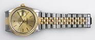 Rolex Oyster Perpetual DateJust 36mm 16233 - Champagne Dial