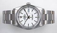 Rolex Oyster Perpetual DateJust 16200 - White Dial