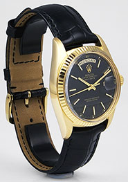 Rolex Oyster Perpetual Day-Date 18K Yellow Gold 1803 - Black Dial