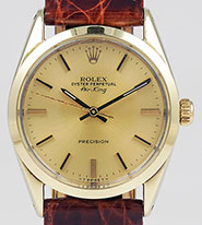 Rolex Oyster Perpetual Air-King With Original Champagne Dial 5520