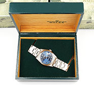 Rolex Oyster Perpetual Date 15233 White Roman Numeral Dial