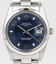 Rolex Oyster Perpetual Date 15233 White Roman Numeral Dial