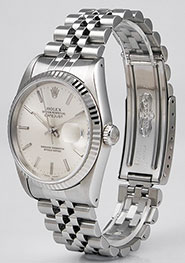 Rolex Oyster Perpetual DateJust 16234 - Silver Dial