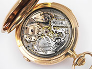 18K High-Grade Minute Repeating Pocket Watch With Chrono Function