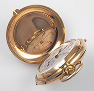 18K High-Grade Minute Repeating Pocket Watch With Chrono Function