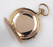 18K High-Grade Minute Repeating Pocket Watch With Chrono Function