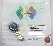 Rolex Oyster Perpetual Submariner 16613 18K/SS Blue Dial Blue Bezel