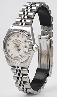 Ladies Rolex Oyster Perpetual DateJust 69174 - Original Rolex Ivory Jubilee Dial