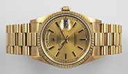 Rolex Oyster Perpetual Day-Date 18238 - Champagne Dial