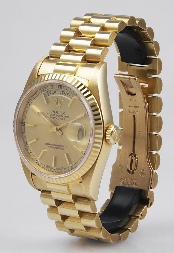 Rolex Oyster Perpetual Day-Date 18K 