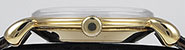 18K 18ct Jaeger LeCoultre Yellow Gold - White Sub-Seconds Dial