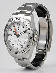 Rolex Oyster Perpetual Explorer II 216570 - White Dial