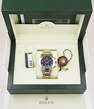 Rolex Oyster Perpetual Daytona 116523 - Blue Racing Dial