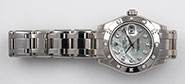 Ladies Rolex Oyster Perpetual DateJust PearlMaster 80319 - Factory Original Diamond MOP Mother Pearl Dial Diamond Bezel