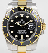 Rolex Oyster Perpetual Submariner 116613LN 18K/SS Black Dial Black Ceramic Bezel