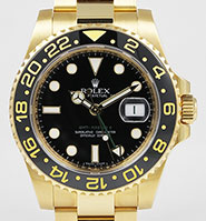 Rolex Oyster Perpetual GMT Master II 116718LN 18K Black Dial