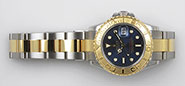 Ladies Rolex Oyster Perpetual Yacht-Master 169623 Dark Blue Dial