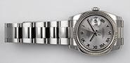 Rolex Oyster Perpetual DateJust 116234 - Black Factory Diamond-Set Dial