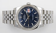 Rolex Oyster Perpetual DateJust 116234 - Dark Blue Dial Roulette Date