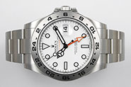 Rolex Oyster Perpetual Explorer II 216570 - White Dial