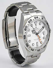 Rolex Oyster Perpetual Explorer II 216570 - White Dial