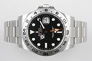 Rolex Oyster Perpetual Explorer II 216570 - Black Dial