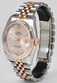 Rolex Oyster Perpetual DateJust 116231 - Light Pink Dial