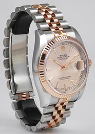 Rolex Oyster Perpetual DateJust 116231 - Light Pink Dial